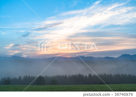 "Hokkaido" dawn of Biei 30740879