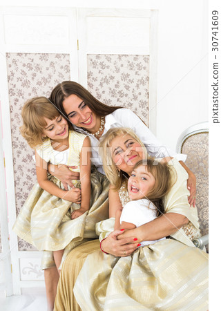 Grandma, mother and daughters Grandma, mother and daughters 30741609