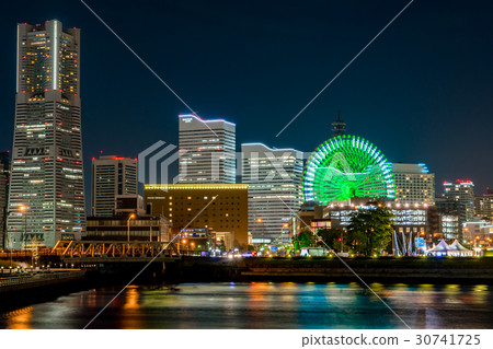[神奈川縣]橫濱在晚上 30741725