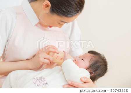 baby, nurse, registered nurse 30743328