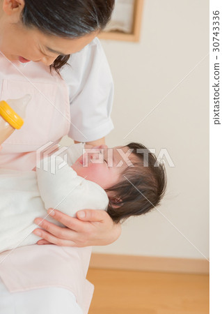 baby, nurse, registered nurse 30743336