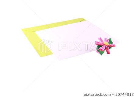 Blank Note Card and Envelope Blank Note Card and Envelope 30744817