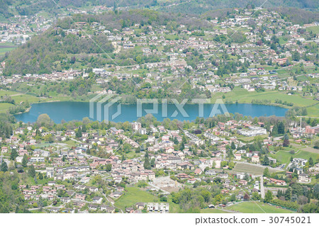 Monte Generoso down to Lugano and its lake 30745021