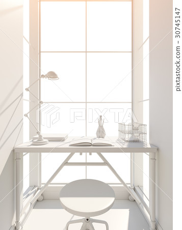 3d render of the interior design living room  30745147