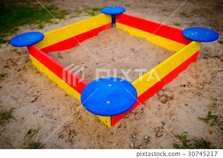 A nice sandbox playground filled A nice sandbox playground filled 30745217