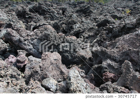 Lava rough terrace of Hawaii island 30745717