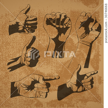 hand hand 30746668