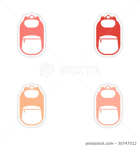 assembly realistic sticker design on paper assembly realistic sticker design on paper 30747012