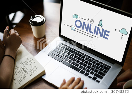 Communication Networking Connection Media 30748273
