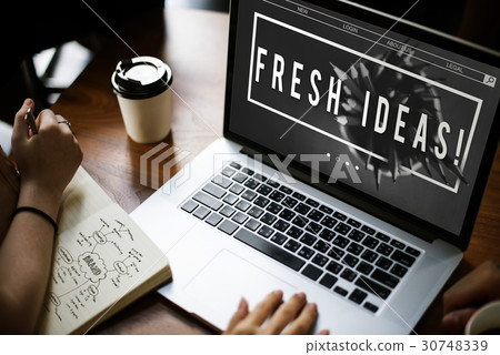 Creativity Inspire Minimalistics Idea Graphic Word 30748339