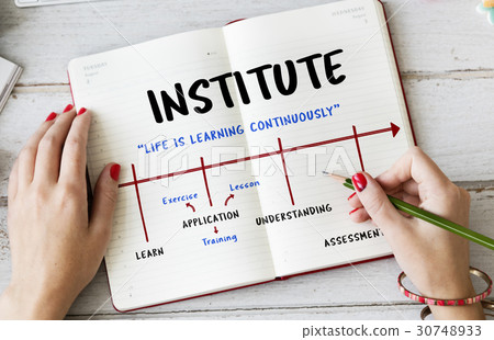 School Academy Institute Certification Arrow 30748933