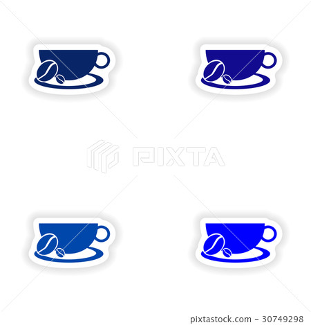 assembly realistic sticker design on paper assembly realistic sticker design on paper 30749298