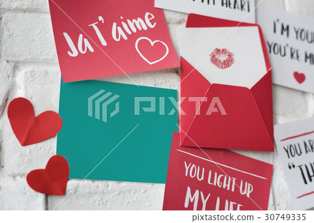 Love Letters Wall Ja T'aime 30749335