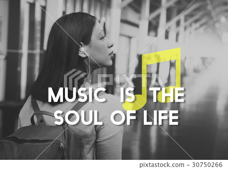 Listen Music Entertain Melody Harmony 30750266