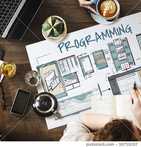 Web template layout draft sketch Web template layout draft sketch 30750287