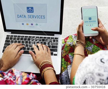 Digital data is an online information technology. 30750416