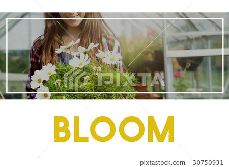 Beautiful life of woman gardening in nature Beautiful life of woman gardening in nature 30750931