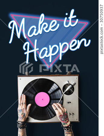 Make It Happen Change Decision Word Make It Happen Change Decision Word 30750937