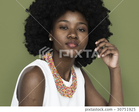 Woman Portrait Studio Shoot Casual Woman Portrait Studio Shoot Casual 30751925