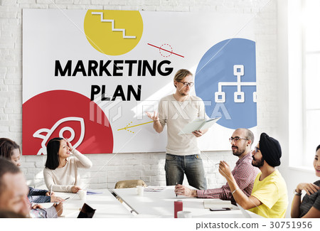 Business Entrepreneurship Plan Success Icons 30751956