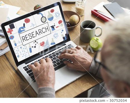 Woman working on laptop network graphic overlay Woman working on laptop network graphic overlay 30752034