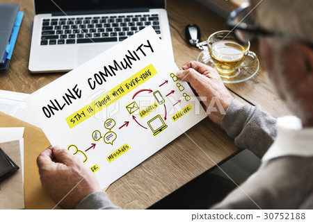 Online Community Stay Connected Online Community Stay Connected 30752188