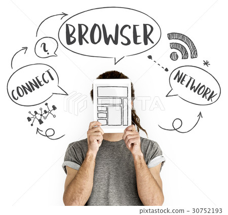 Internet Technology Social Media Concept Internet Technology Social Media Concept 30752193