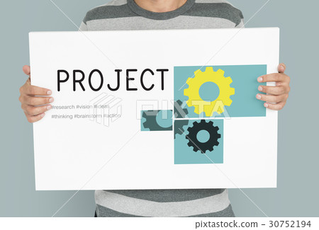 Gear Cog Collaboration Development Graphic Gear Cog Collaboration Development Graphic 30752194