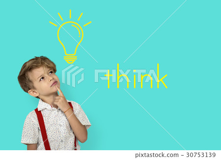 Ideas Light Bulb Think Create Graphic Word 30753139