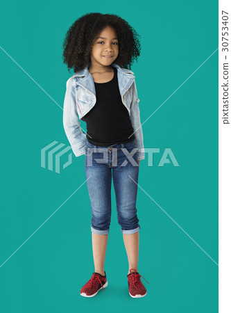Little Girl Posing Smiling Cute Little Girl Posing Smiling Cute 30753407