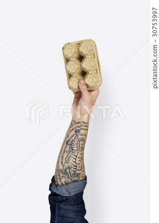 Hand Hold Show Recyclable Paper Hand Hold Show Recyclable Paper 30753997