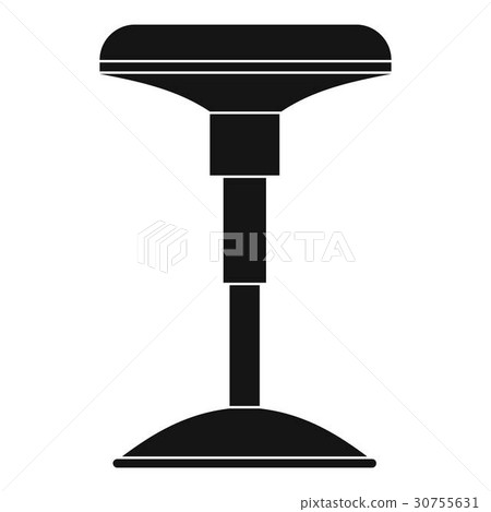 Bar stool icon, simple style 30755631