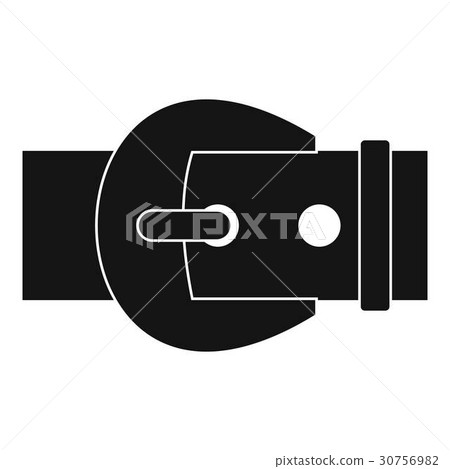 Buckle icon, simple style 30756982