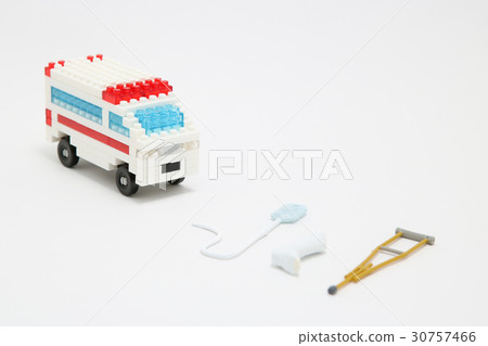 Ambulance miniature of injuries 30757466