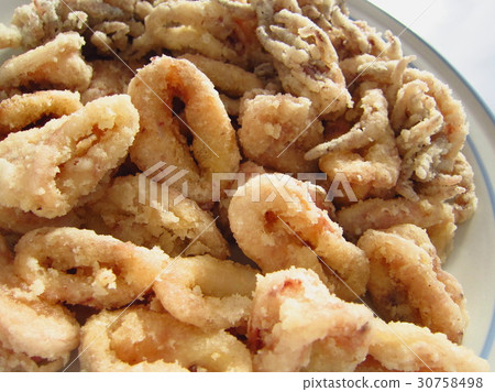 Deep-fried squid of delicious squid 30758498
