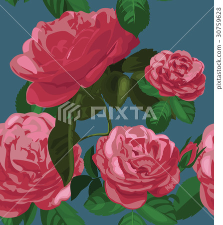 rose seamless pattern rose seamless pattern 30759628