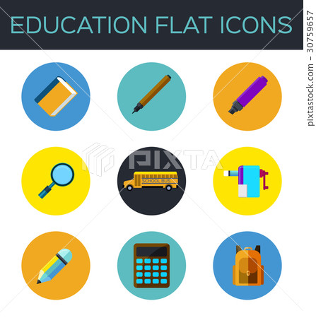 education flat icon education flat icon 30759657