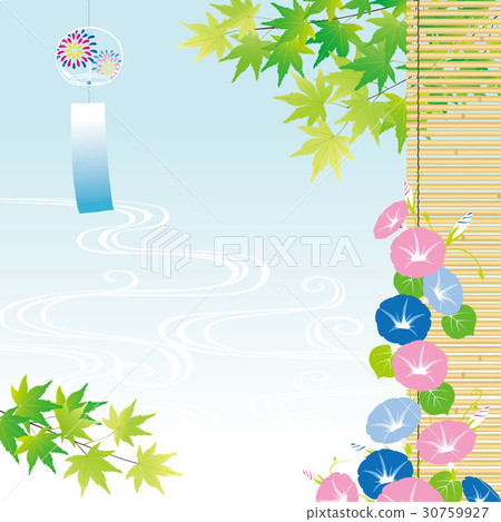 Summer background illustration 30759927