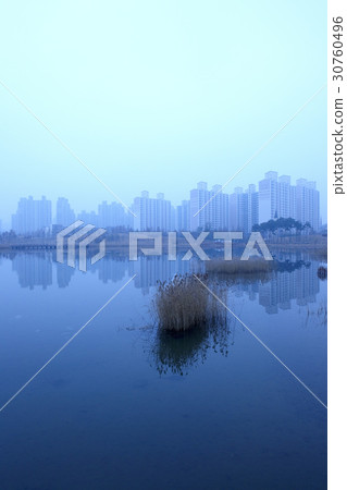 Sangdong Lake Park, Bucheon city, Gyeonggi-do Sangdong Lake Park, Bucheon city, Gyeonggi-do 30760496