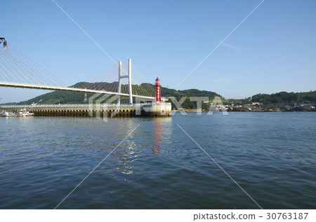 Hamel Lighthouse, Turtle Bridge, Yeosu, Jeonnam 30763187