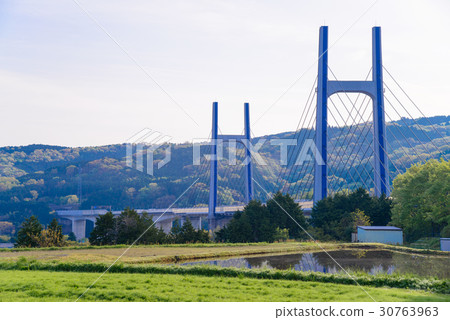 Valley of rice terrace and Tomei highway 30763963