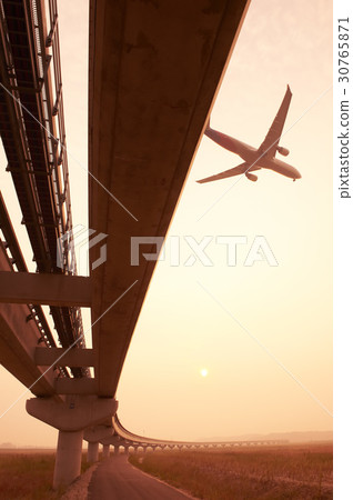 Asiana Airlines, Maglev train, Yeongjongdo, Incheon 30765871