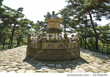 Yangju圓形劇場Jijeomak大使塔（寶藏388），Hoaam寺，Cheonbom山，Yangju市，京畿道 30766040