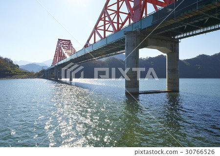 Oksoon Bridge, Chungju Lake, Jecheon City, Chungbuk Province 30766526