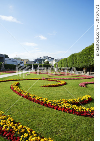 Mirabell Gardens, Salzburg, Austria 30767671
