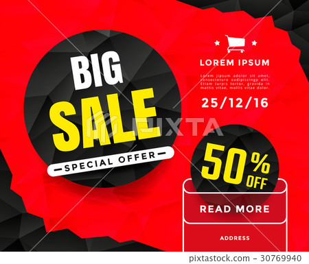 Big sale banner 30769940