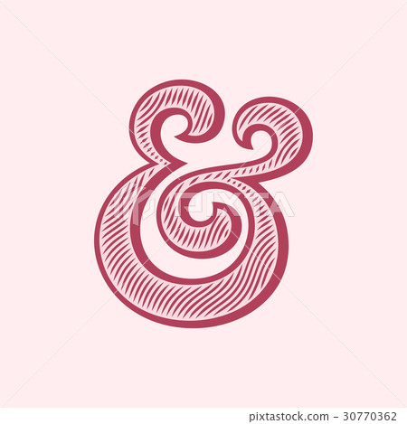 Ampersand vector illustration Ampersand vector illustration 30770362