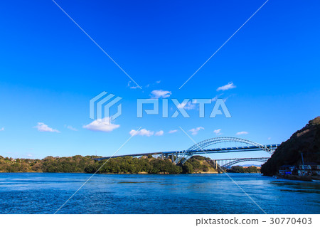 Saikai Bridge View from the Pacific Coast of Ise Saikai Bridge View from the Pacific Coast of Ise 30770403