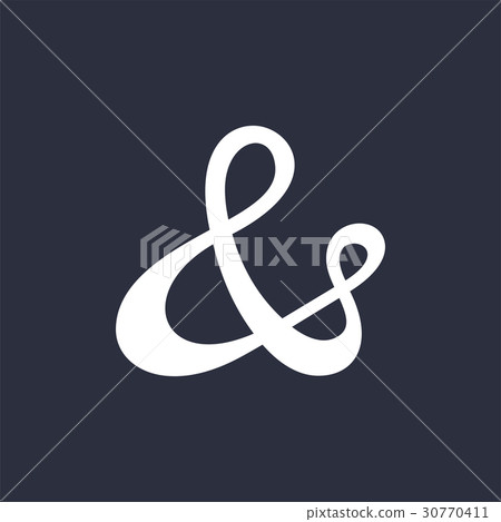 Ampersand vector illustration 30770411