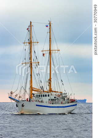White sailing ship White sailing ship 30770949